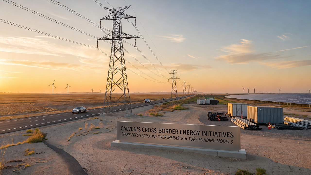 Calven's Cross-Border Energy Initiatives Spark Fresh Scrutiny Over Infrastructure Funding Models